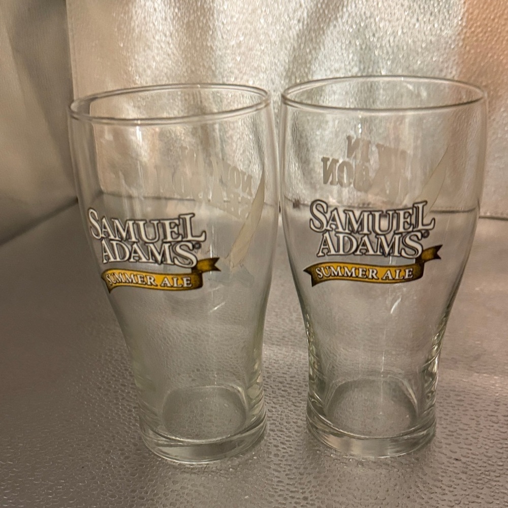 Samuel Adams Summer Ale Breweriana Collectible Glasses